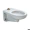 Zurn Elongated Wall Hung Flush Valve Toilet (with Antimicrobial Glaze) Z5615-BWL-AM - alternate 2